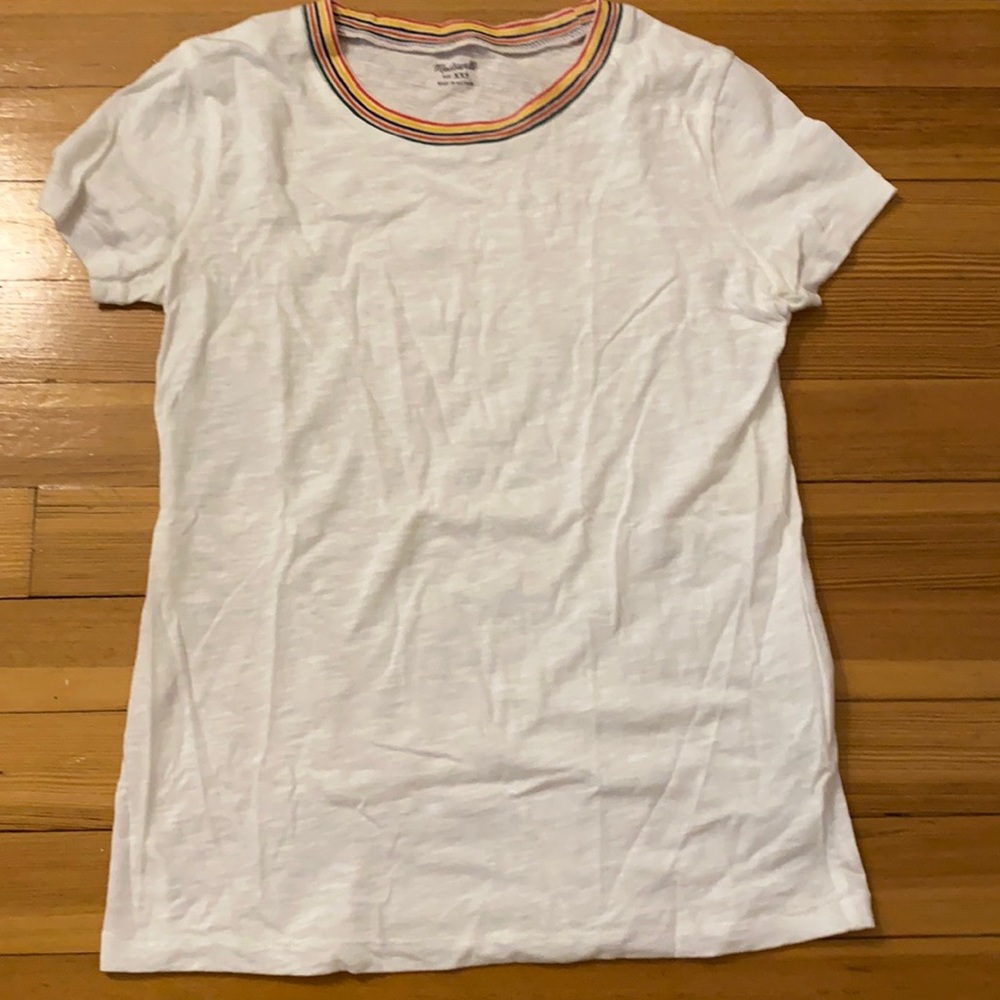 Madewell White Tee